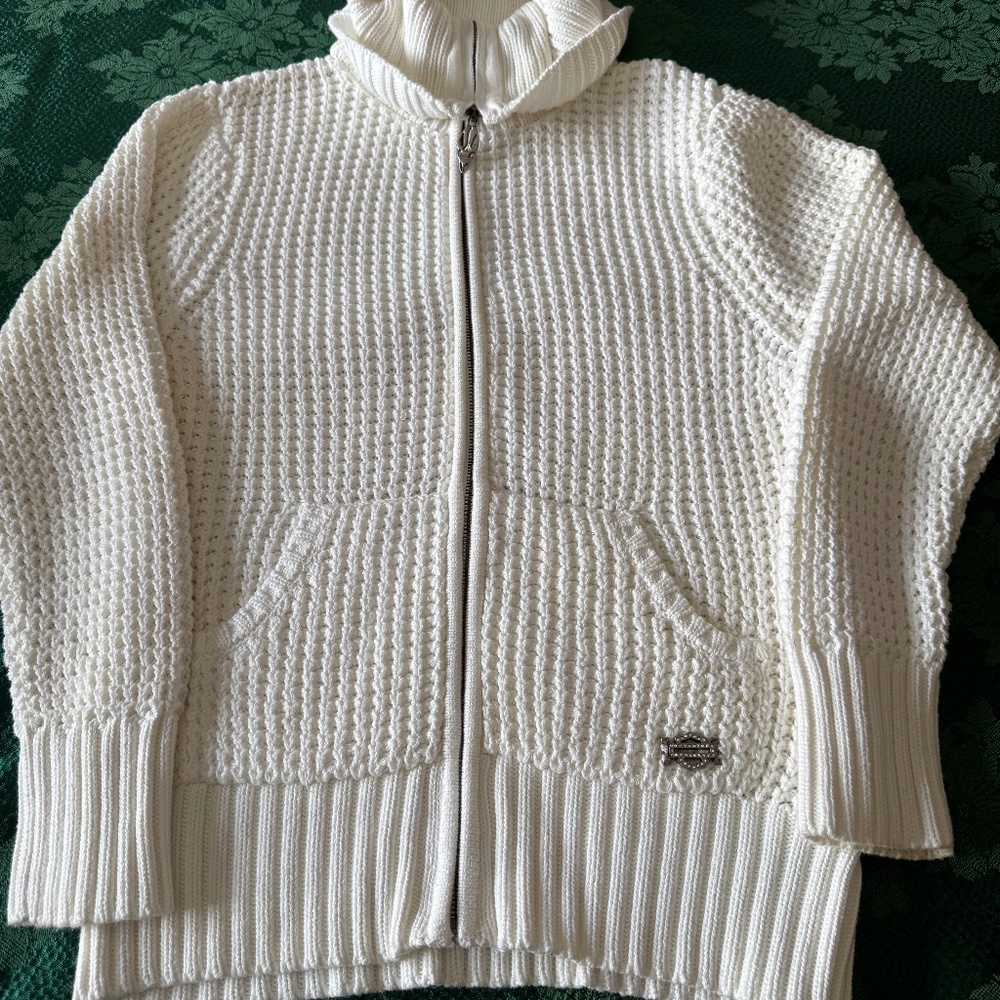 Harley-Davidson Women's Cardigan Sweater - Size L